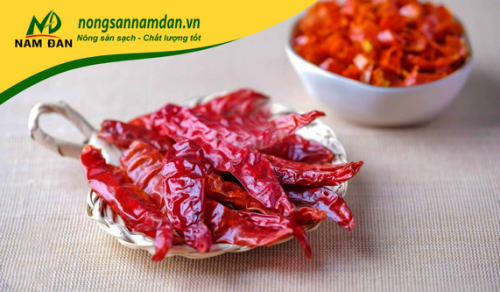 ỚT TRÁI SẤY KHÔ